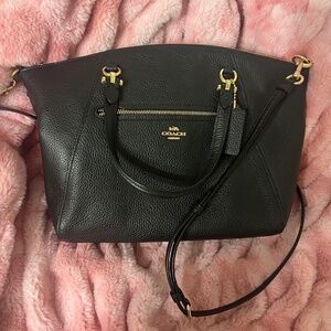 Coach Leather Prairie Satchel Handbag